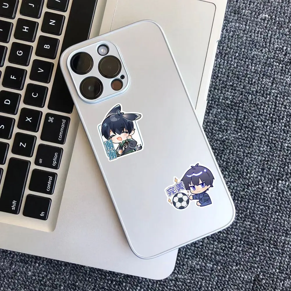 45 шт. синий замок Chigiri Hyoma аниме наклейки мультфильм граффити шлем скейтборд