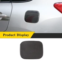 for toyota rav4 2006 2012 real carbon fiber soft auto fuel tank cap sticker trim frame car exterior modification accessories