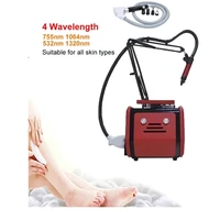 portable picosecond q switched nd yag laser 532nm 755nm 1064 nm 1320 nm picoseound laser tattoo removal machine