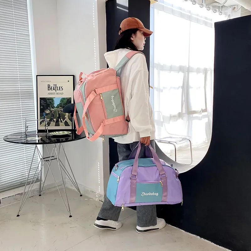 Dry Wet Depart Gym Bags Large Capacity Sports Fitness Backpack Fashion Women Men Yoga Mat Training Duffel Outdoor Travel Bags