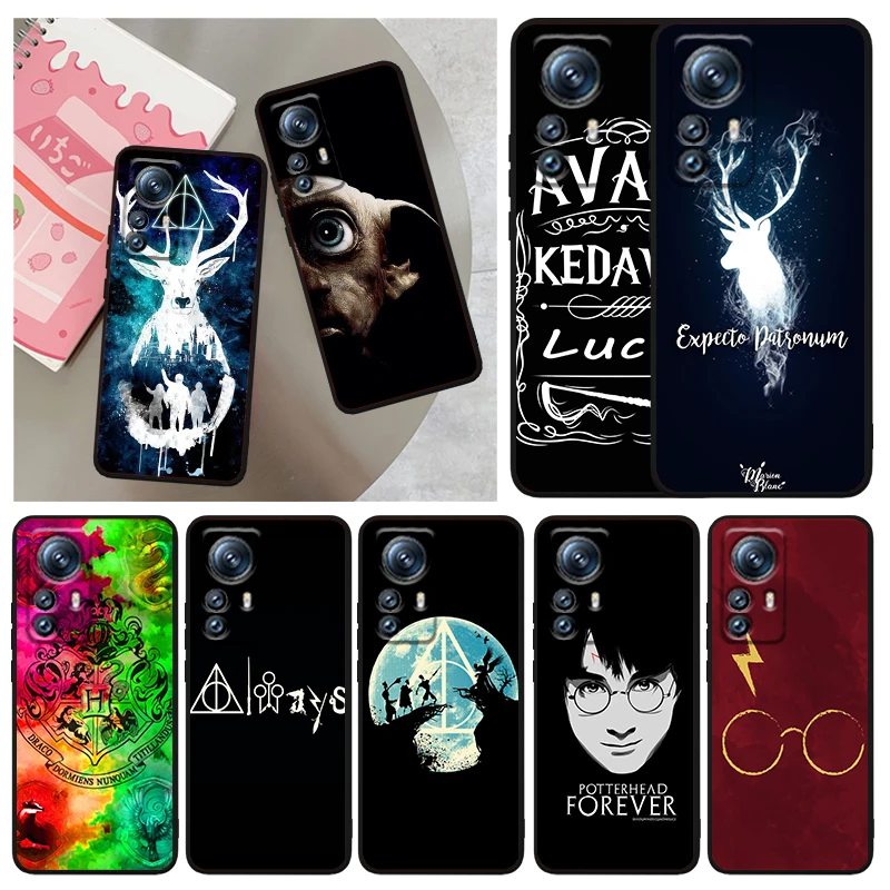 

Cartoon Potters Cool Harries Phone Case For Xiaomi Mi 12T 12S 12X 12 11 11T 11i 10T 10 9 Pro Lite Ultra 5G Funda Black Cover