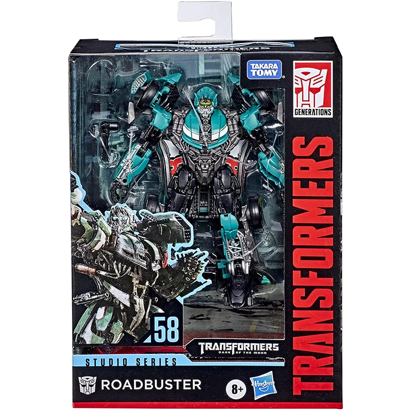 

Hasbro Transformers Toys Studio Series 86-03 Deluxe Edition The Movie 1986 Blurr Action Figure Collectible Model Kids Toy Gift