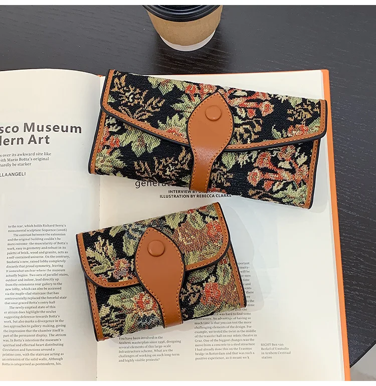 

Женский кошелек 2022, женские кошельки, длинный холщовый кошелек, многофункциональный кошелек для карт, держатель для монет с отделением для фото, вместительные кошельки