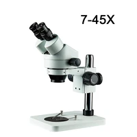 7 45x digital binocular microscope professional for electronics for soldering stereo microscopes repair simul focal