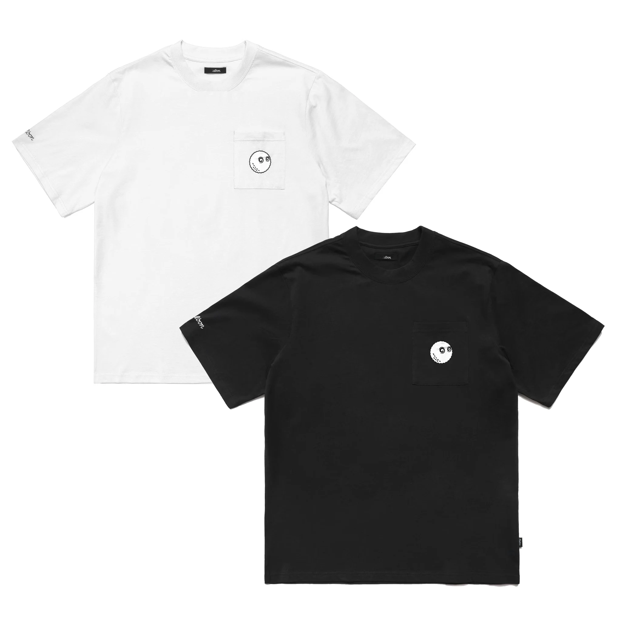 

Malbon Men's Golf Clothing Joint Golf Sports Casual Short Sleeve T-Shirt Loose Cotton Round Neck