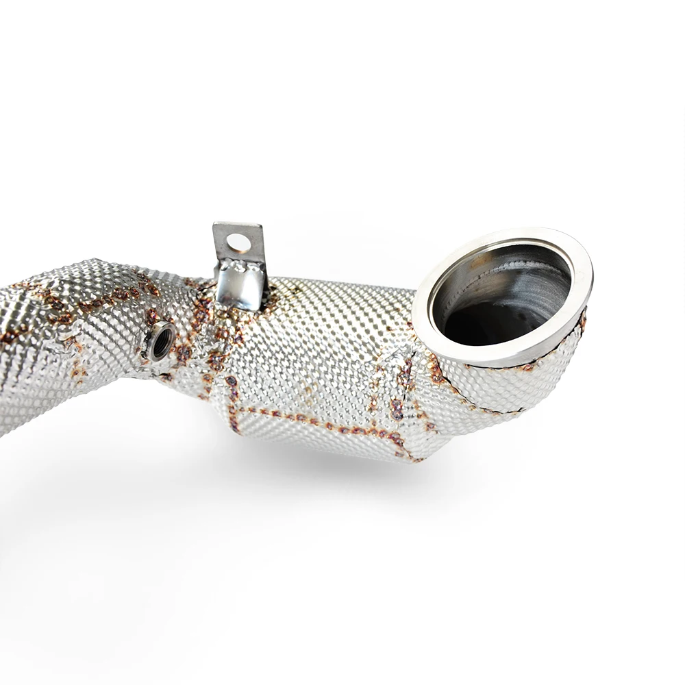 Подходит для Volkswagen Golf MK7/MK7.5 GTI 2.0T 2014-2020 водосточная труба из нержавеющей стали с