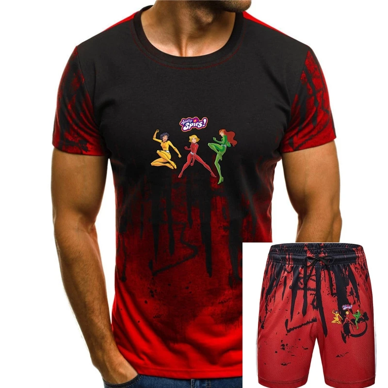 

Men's TV Series Totally Spies Poster T-Shirt