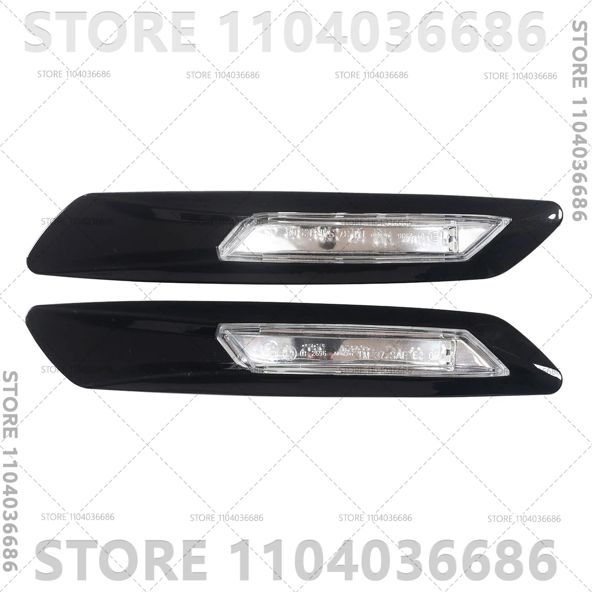 

Для 2010-2013 BMW F10 528i 535i 550i 550iX гибридный 5-крыло передний боковой указатель поворота габаритный фонарь 63137154167 63137154168