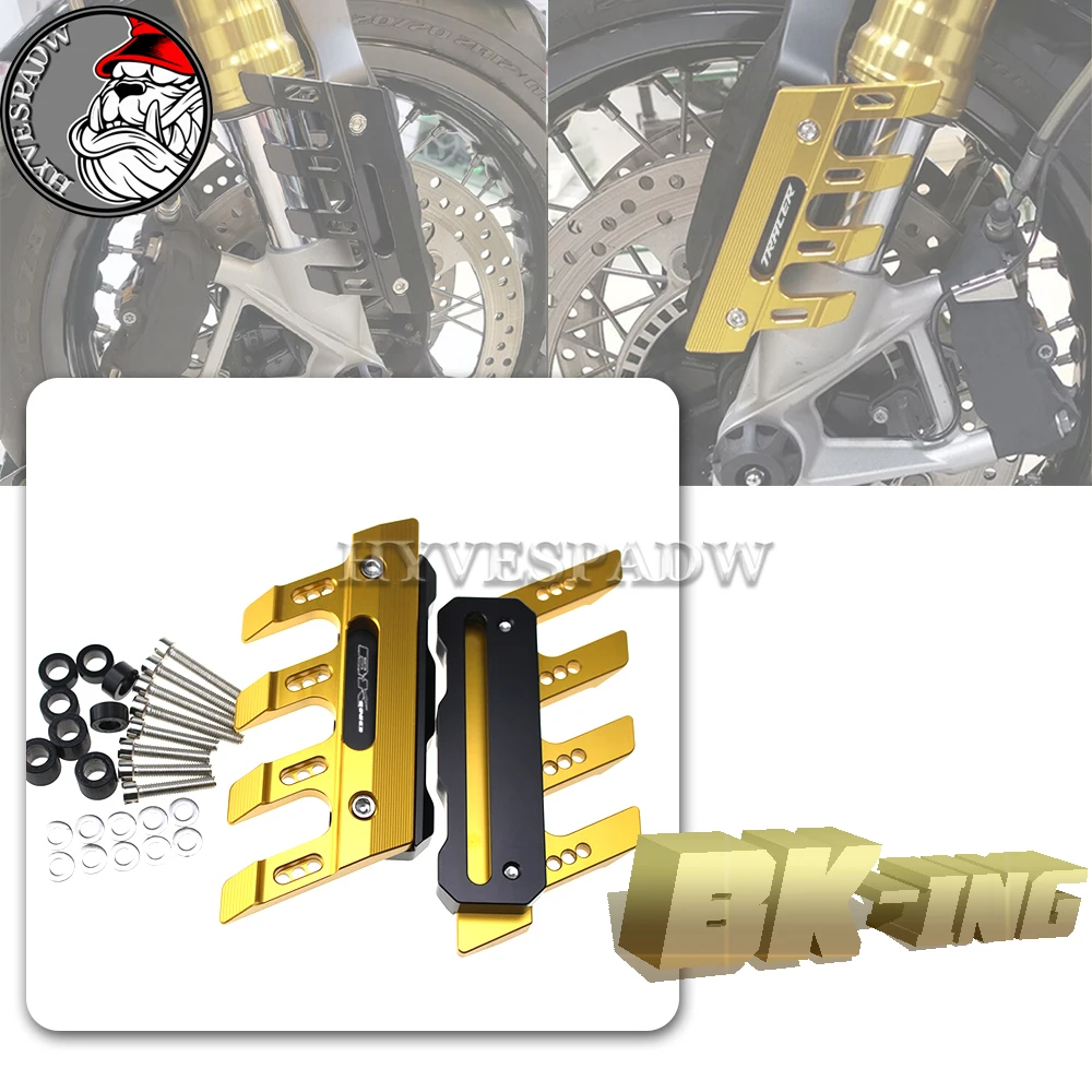 

Motorcycle Front Fender Side Protection Guard Mudguard Sliders For SUZUKI B-KING bking Accessories universal