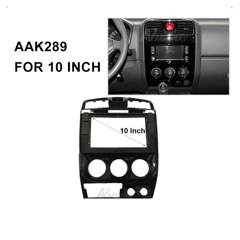 

Car DVD Frame Audio Accessory Adapter Dashboard Trim Kit 10 Inch GPS Navigation Dashboard Fit for Great Wall Wind 2013-2015