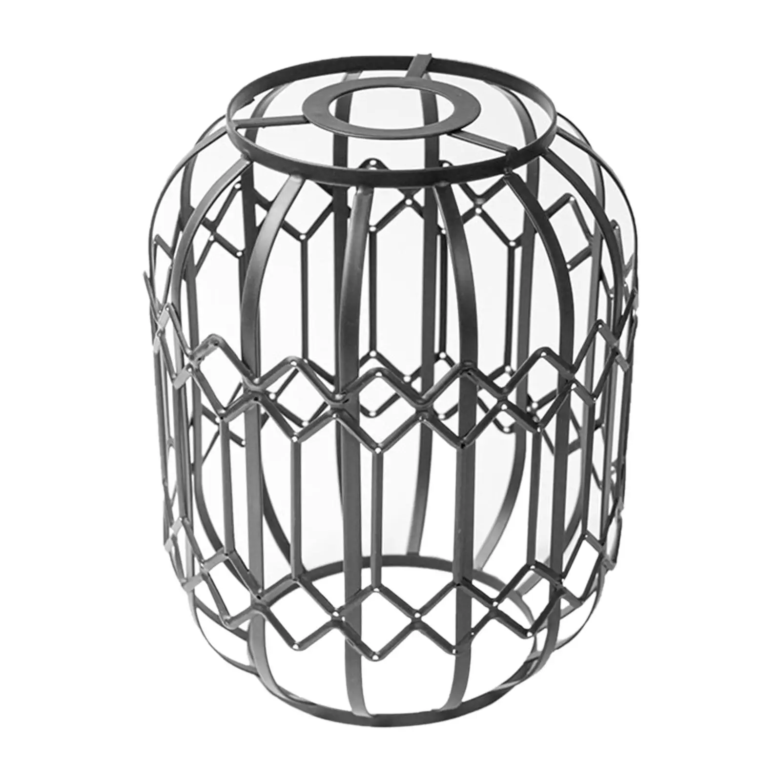 

Light Bulb Cage Guard Shade Vintage Style Hanging Pendant Light Cover Durable