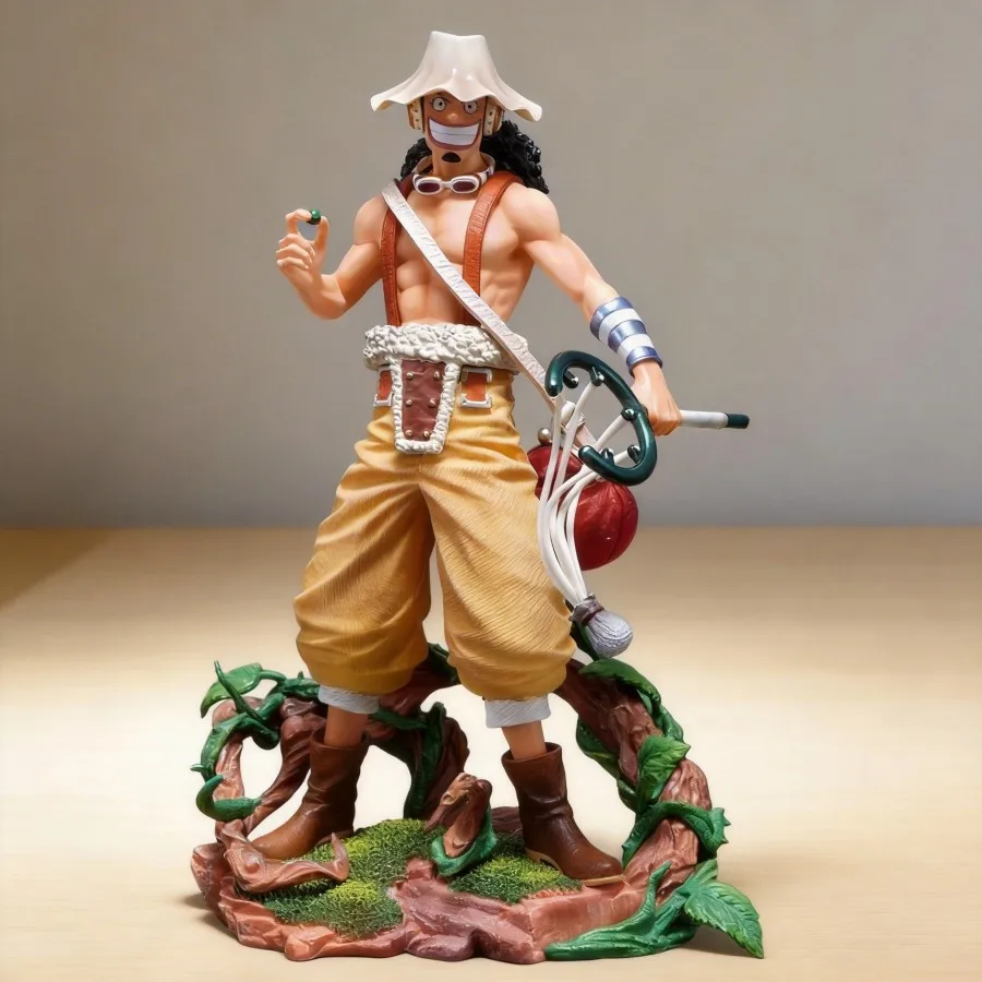 Фото Фигурка Усоппа из One Piece, LK Factory, модель GK Resonance после Timeskip, коллекционная аниме-фигурка, 25 см №5