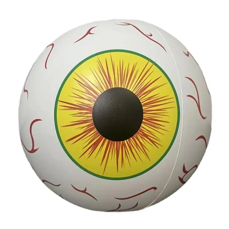 

Light Up Inflatable Eyeball Halloween LED Creepy Ghost Eyeball Reusable Dynamic Eyeball Decorations Halloween Light-up Bloodshot