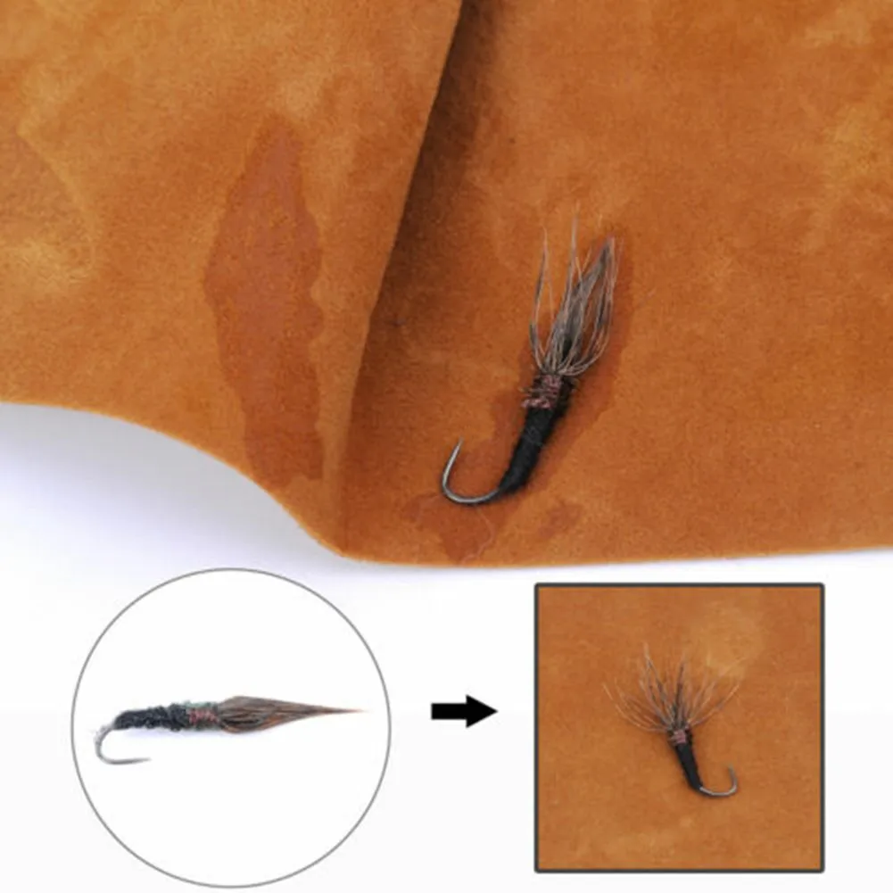 Сушилка для мух нахлыстовая сушилка рук влагопоглощающая ткань 9x9 см очиститель