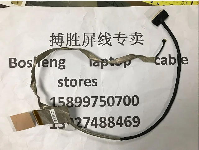 Гибкий кабель для видеоэкрана для ноутбука Lenovo Z710, Z710A, G710, G710A, G700, G700A, C700, G7000, G7010, ЖК-дисплей, ленточный кабель для камеры
