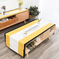 proud rose room decor aesthetic rectangular tablecloth modern coffee table waterproof table cloths for events thick cotton linen