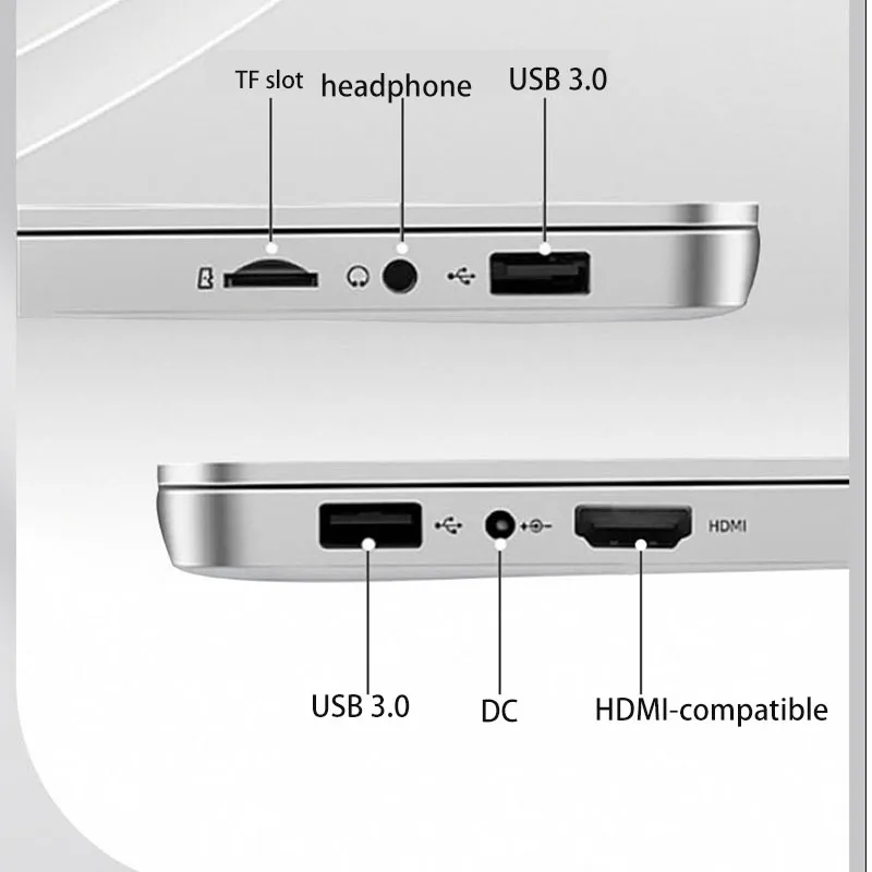 Ноутбук портативный 14 дюймов Windows 10 Wi-Fi Bluetooth USB 2022 |