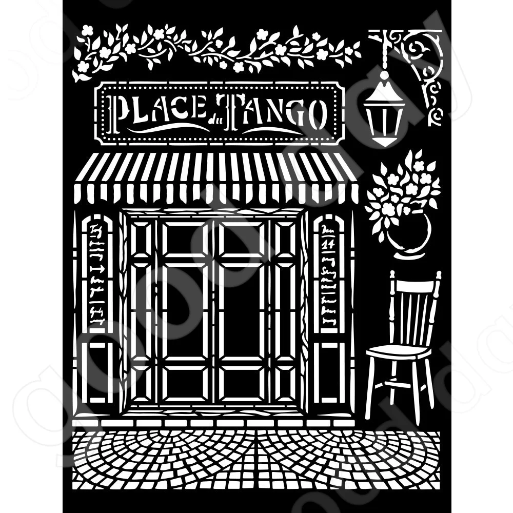 

Desire Place Tango Layered Production Stencil Handmade Diy Hot Sale Painting Scrapbook Coloring Embossed Photo Album Decoration