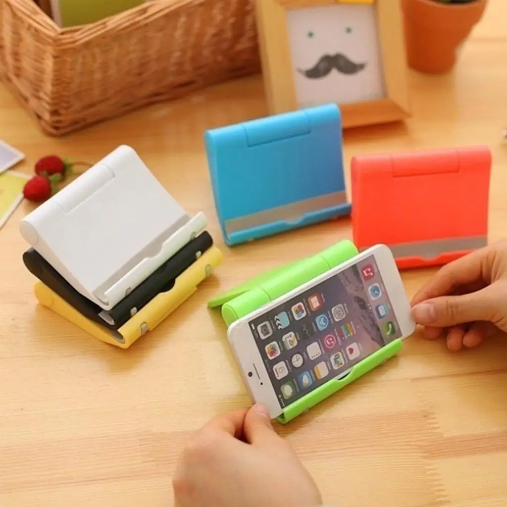 

Desk Phone Holder Universal Lazy Bracket Adjustable Degree Travel Holder Support For Iphone 13 12 11 Pro Samsung Huawei Xiaomi