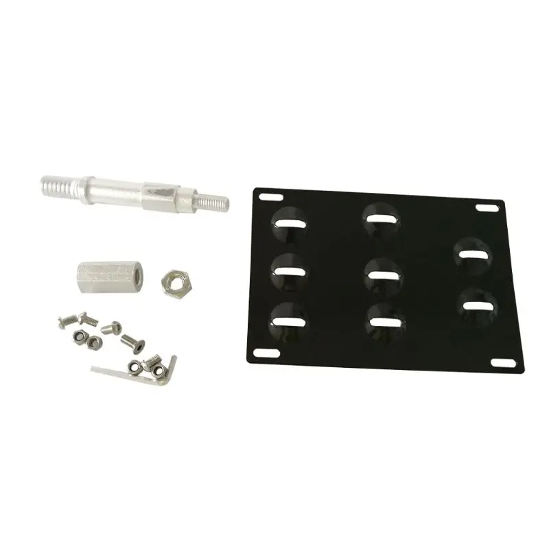 

License Plate Bumper Mount Bracket Holder Flush Fits Jetta MK6 13-18 Drop Shipping