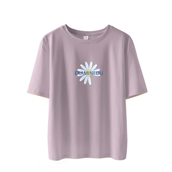 

T Shirt Women New Fashion cotton T-shirts Women Summer Short Sleeve Casual Regular Animal 2021 good quality