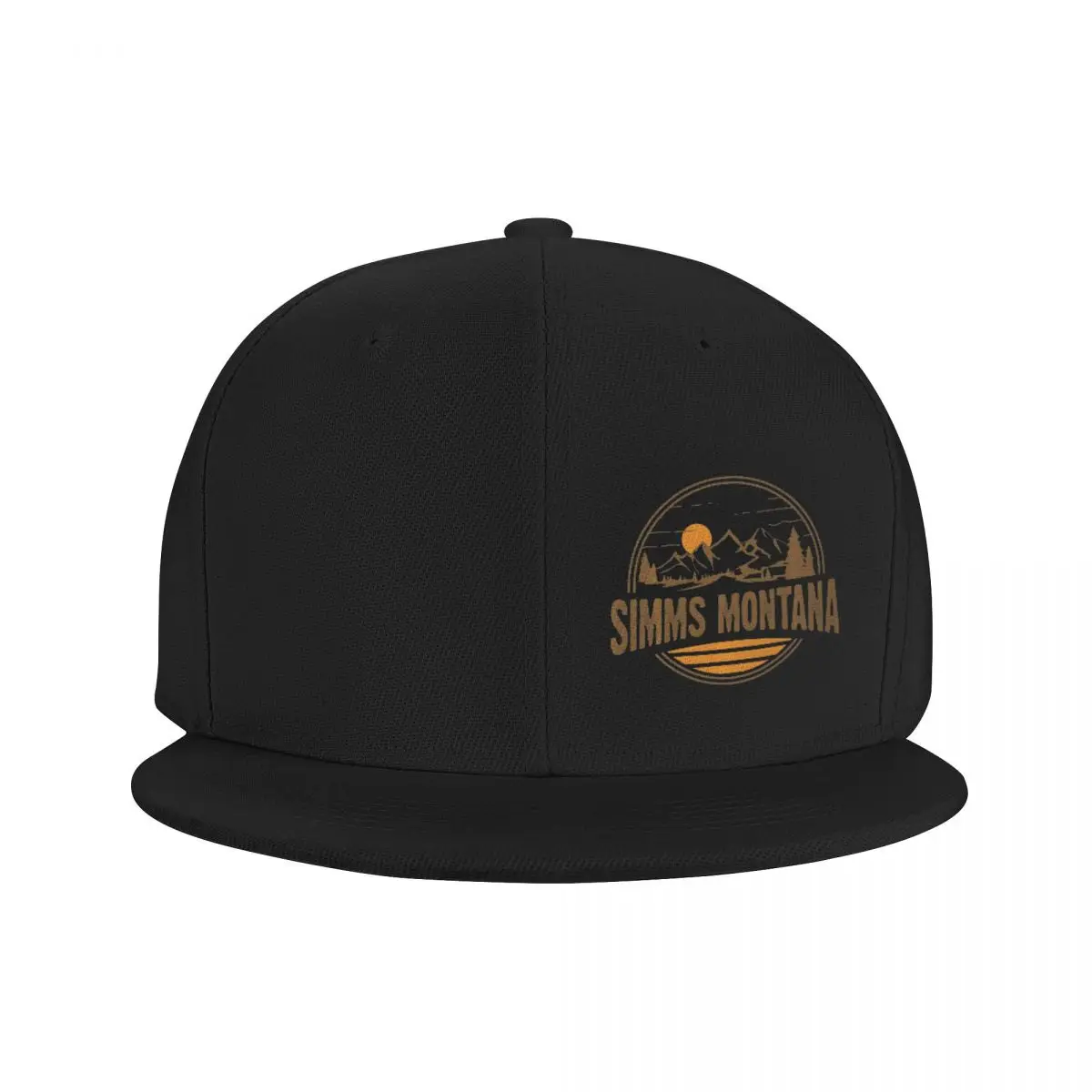 

Baseball Caps Adult Flat Peak Hip Hop Fitted Hat Snapback Cap Simms, Montana