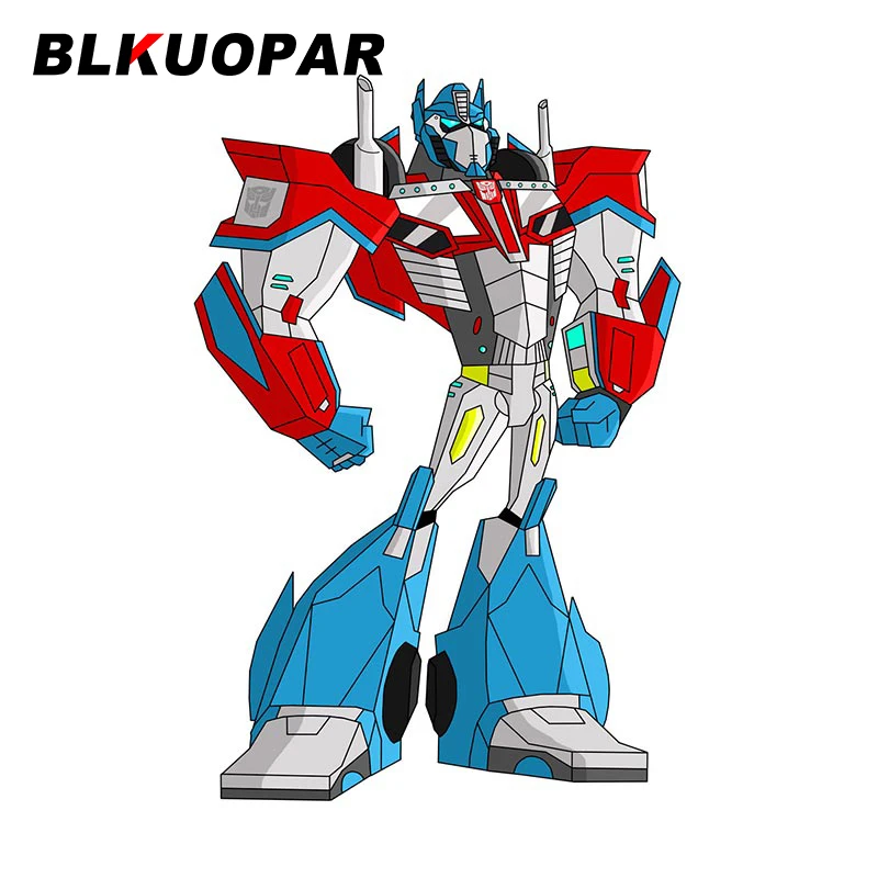 Автомобильные наклейки BLKUOPAR 13 см x 8 7 для Optimus Prime креативная наклейка скейтборд