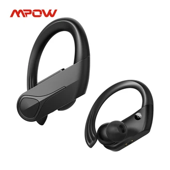Mpow Api Solo Earphone Nirkabel TWS Bluetooth 5.0 Earbud dengan Mikrofon Noise Cancelling IPX7 Tahan Air untuk Olahraga Lari 1