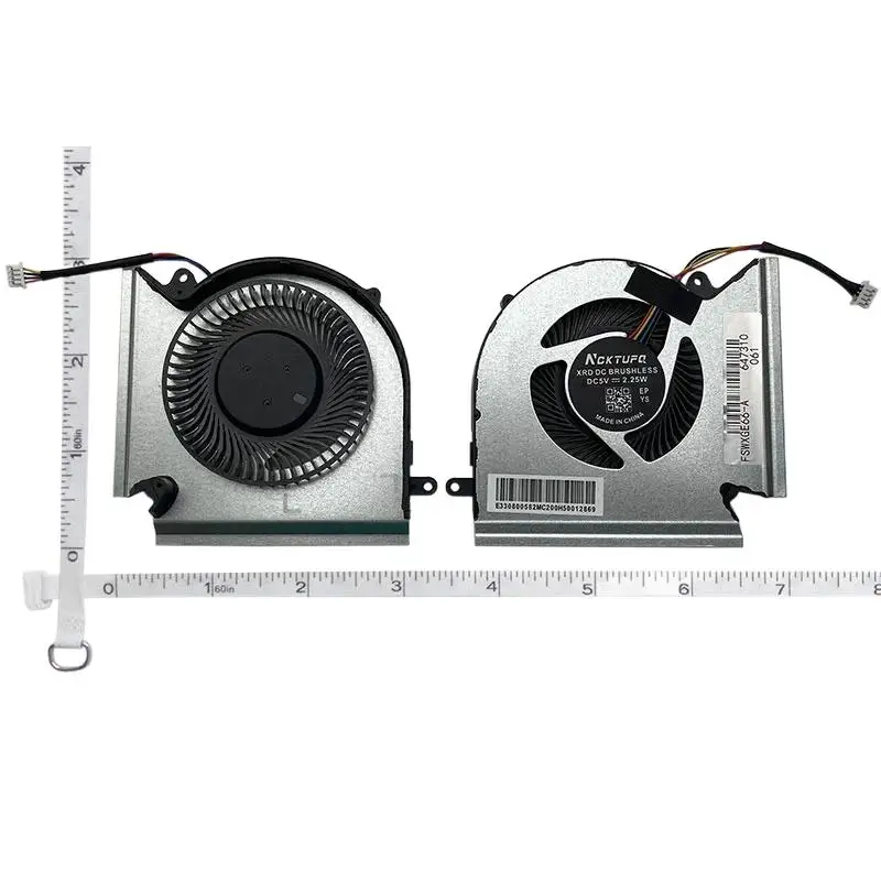 WYORESY новый вентилятор охлаждения процессора ноутбука для MSI GE66 GP66 GL66 MS-1541 1542 N453 N454