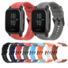 20 мм 22 мм силиконовый ремешок спортивный ремешок для Garmin CAME Sq Vivomove HR Vivoactive 3 музыкальный сменный Браслет