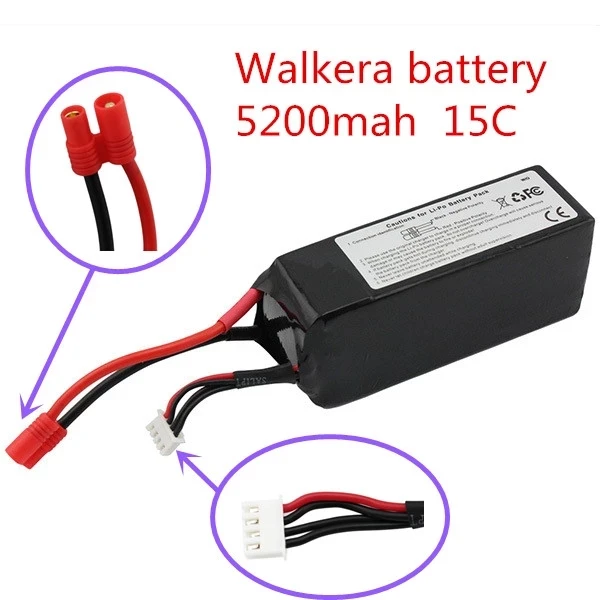 Batería Lipo para Dron teledirigido Walkera QR X350 PRO, 11,1 V, 5200Mah, 3S, 30C, piezas de cuadricóptero de alta calidad