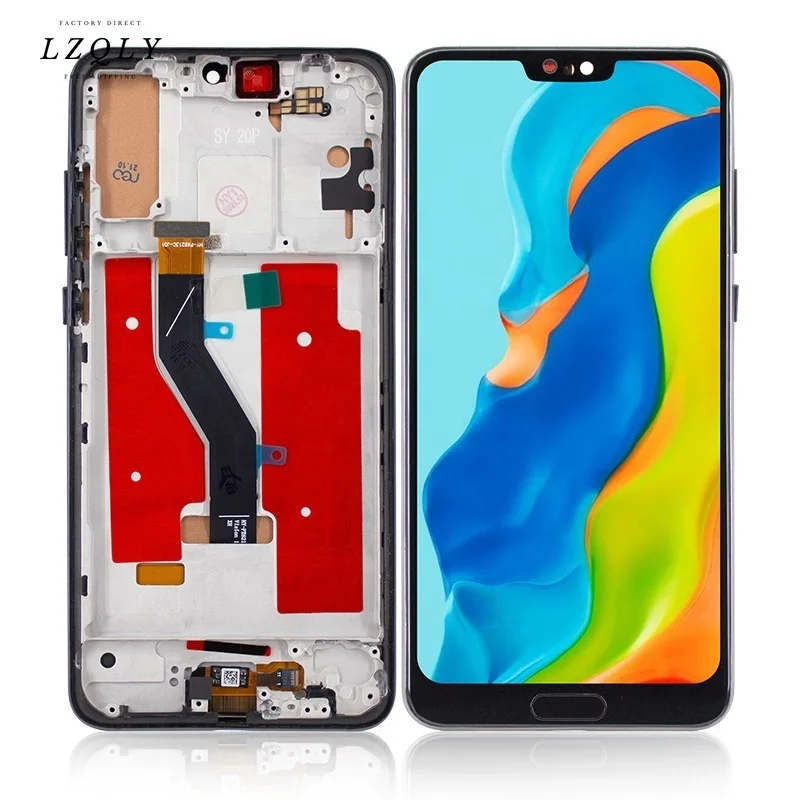 

Mobile Phone Lcd Display for Huawei P20 Pro Clt-l09 Clt-l29 Clt-al00 Clt-al01 Touch Screen Digitizer with Frame Fingerprint