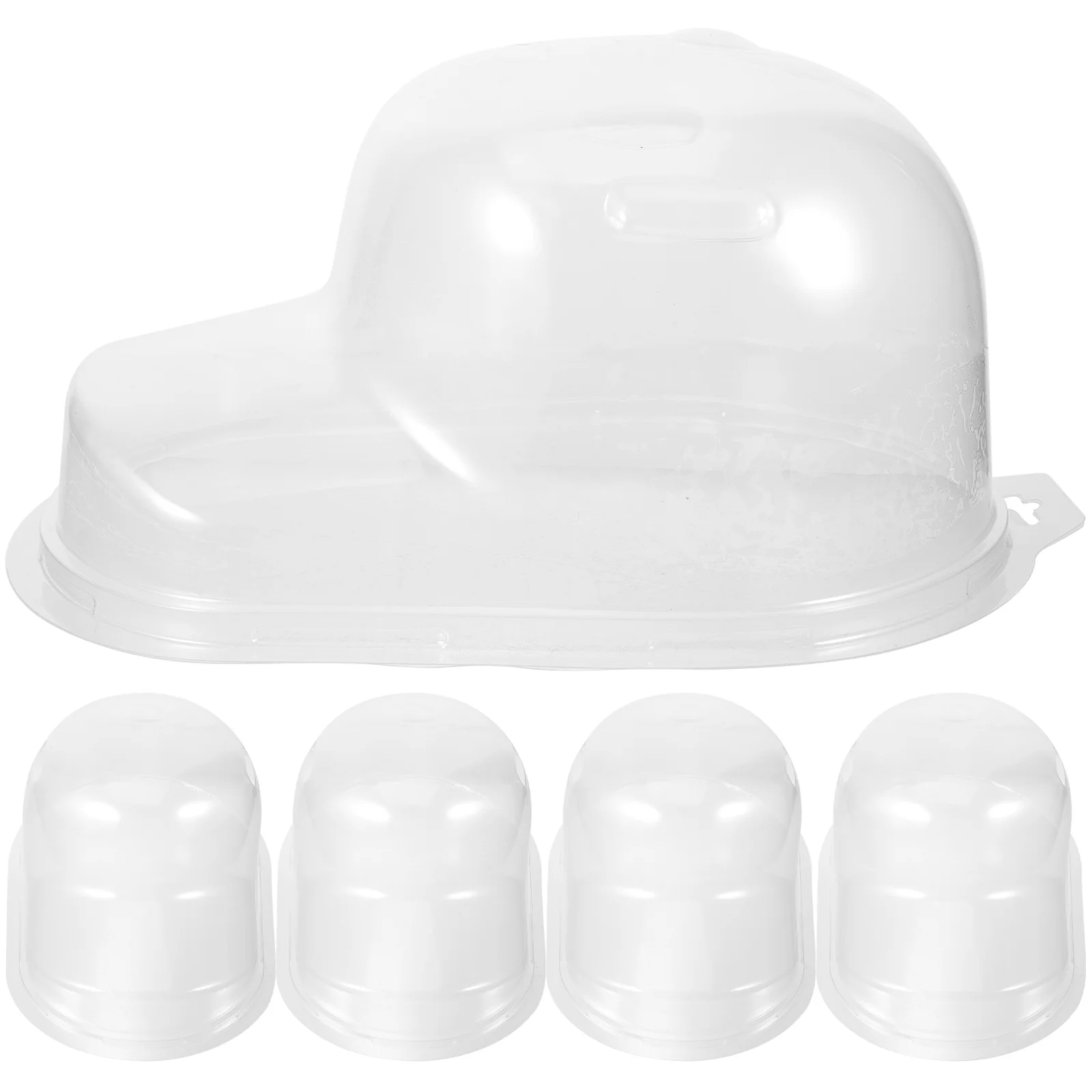 

5pcs Travel Cap Shaper Plastic Organizer Box Portable Baseball Hat Holder Cap Hat Storage Holder