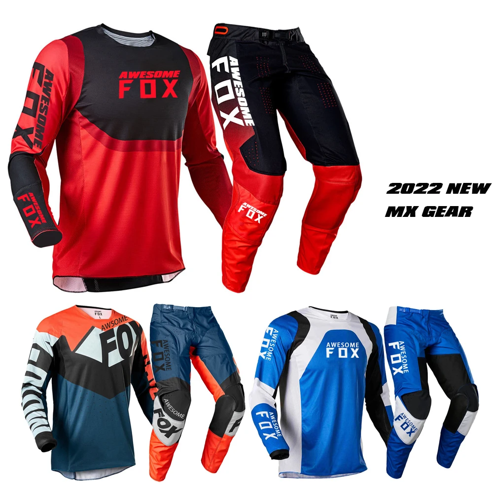 

2022 MX Gear Enduro Motocross Gear Set Mx Jersey and Pants Motorbike Clothing Mtb Car Racing Suit Off Road Equipment