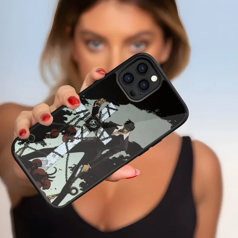 TriGun Stampede Wolfwood чехол для телефона Iphone 14 13 12 11 Pro Max Mini 8 6 7 Plus Se Xr X Xs 2020, чехол из поликарбоната + ТПУ