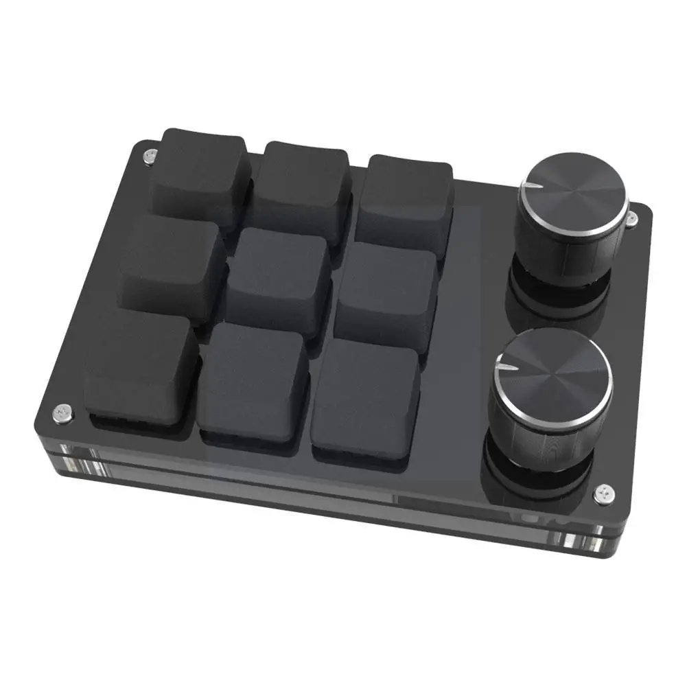 

Nine-keys Custom Bluetooth Keypad Macro Knob Shortcut Mini Hot-swap Mechanical Key Customization Switch With Keyboard Game V4B2