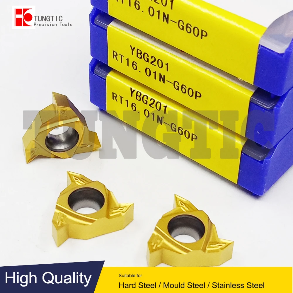 

RT16.01N-G60P Turning Inserts Carbide Cutter For CNC RT 16.01N-G60P