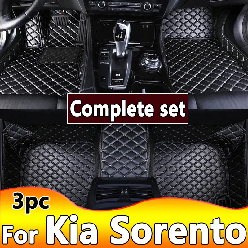 

Автомобильные коврики для Kia Sorento (пять сидений), 2009, 2010, 2011, 2012, индивидуальные автомобильные подкладки для ног, аксессуары для интерьера