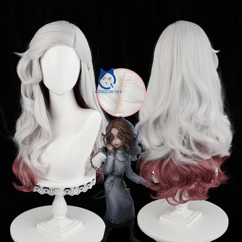 Identity V Game Психолог Ада Месмер Косплей Парик Поиск и спасение в Последних дней