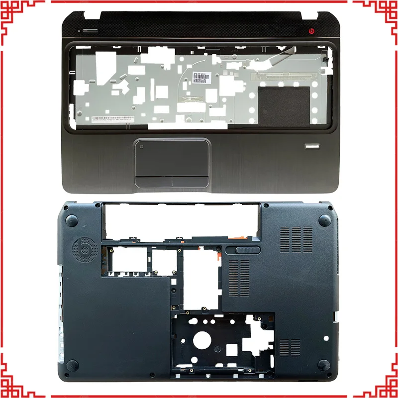 Bottom Base Case Cover&Palmrest upper case cover for HP Envy Pavilion M6 M6-1000 707886-001 AP0U9000100