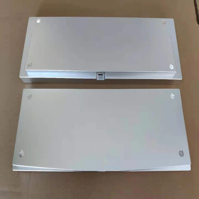 

CNC фрезерование CNC части клавиатура различных цветов латунь алюминиевая пластина CNC фрезерование Пескоструйный анод детали механическая клавиатура чехол