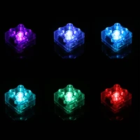 2x2 dot led light up colorful accessories classic minifigs brick education light emitting city building block kid diy toy gift
