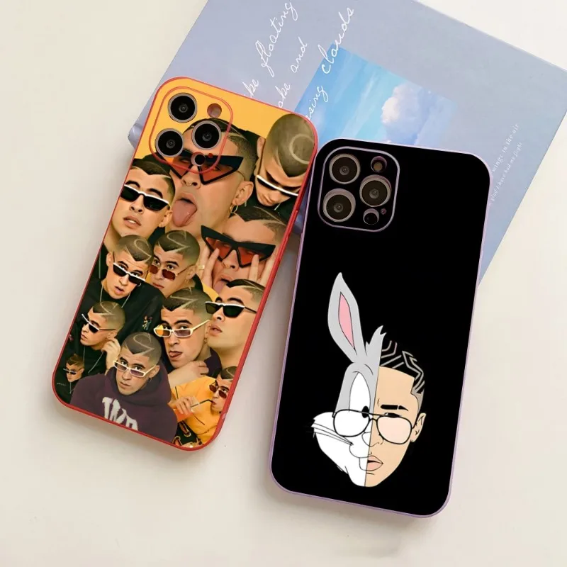 

Yo Perreo Sola Bad Bunny Maluma Phone Case Candy Color For IPhone 14 12 13 11 Pro Max Mini X XR XS Max 7 8 Plus Silicon Cover