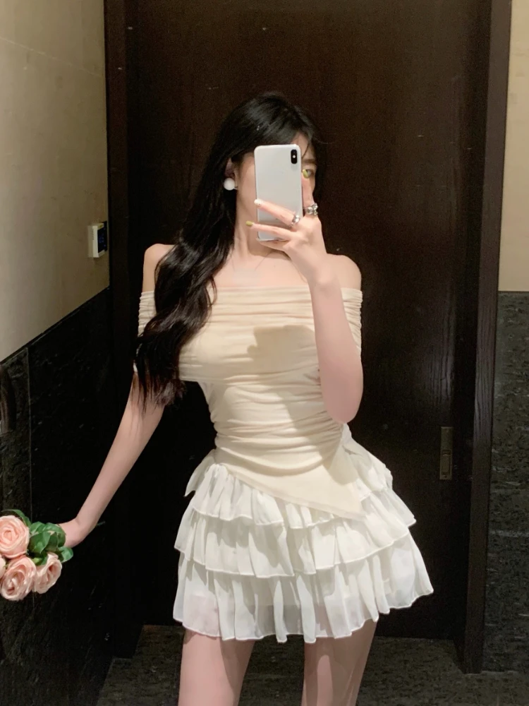 Корейские модные костюмы в стиле 1920-х годов винтажная блузка Y2k с коротким