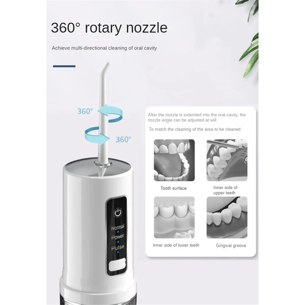 Электрический водный зубной нить беспроводной 200 мл перезаряжаемый ирригатор
