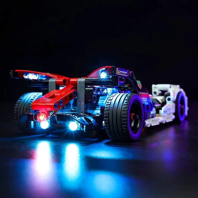Фото Набор светодиодного освещения, подходящий для LEGO Formula E ®   Конструктор Porsche 99X Electric 42137 №2