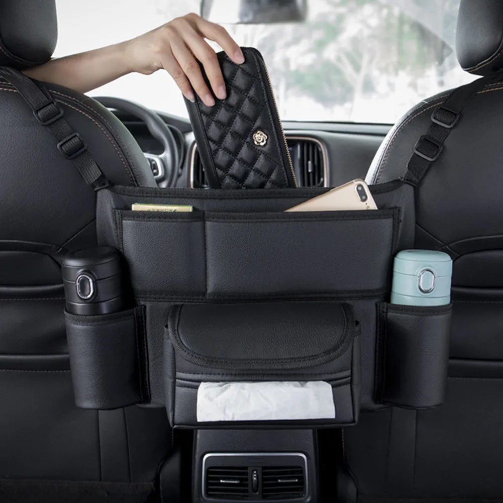 

Car's Inrerior Armrest Bag Stable Hanging Autos Seats Pouch For Daily Use