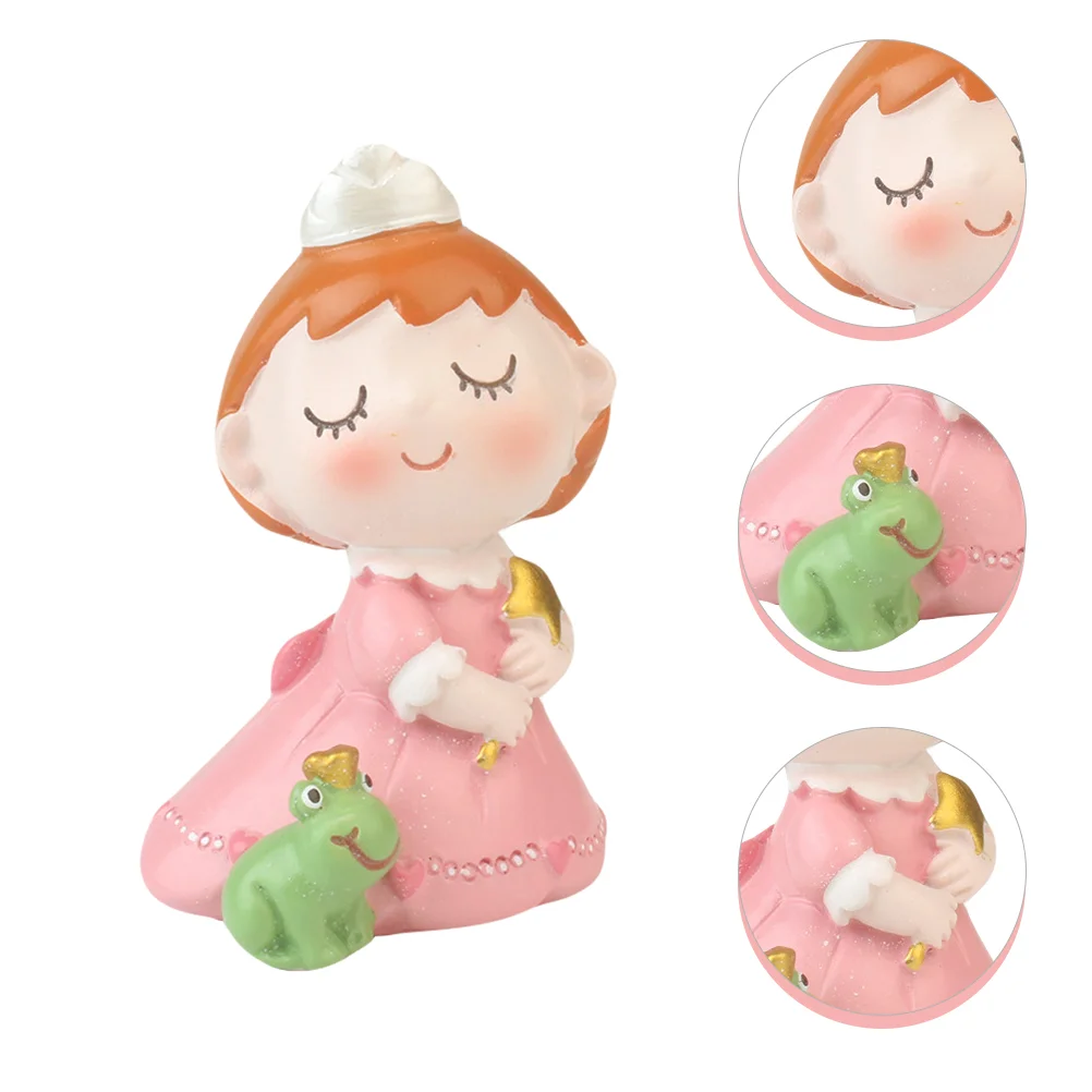 

Mini Character Cake Ornament Resin Figure Modeling Adorn Cake Baking Decor