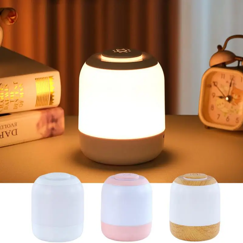 

Nursery Night Light LED Touch Light Adjustable Rechargeable Nursing Light Dimming Nightlight For Adults Bedrooms Living Room