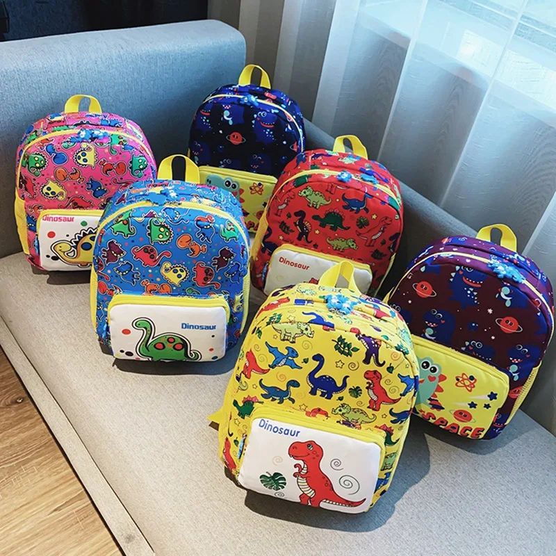 

Dinosaurs School Bags for Girls Kids Waterproof Bookbags Trendy Teenager Primary School Backpack Mochilas Boys Bag